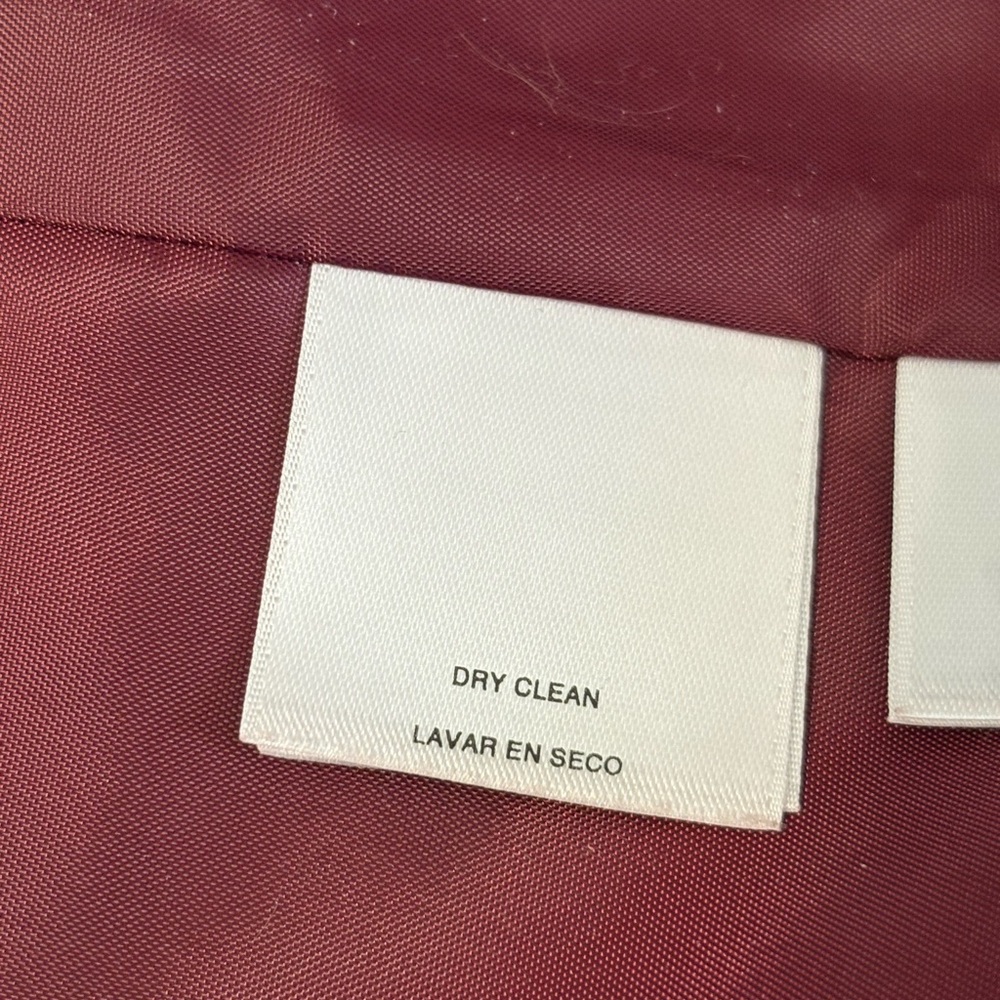 Kasper Deep Red Women's Blazer see description for size. Great condition. - Picture 6 of 12
